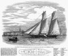 Yachting, 1848. /Nline Engraving. Poster Print by Granger Collection - Item # VARGRC0080218
