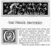 Grimm: Twelve Brothers. /Nillustration And Initial 'O' By Walter Crane From An 1886 Edition Of 'Household Stories By The Brothers Grimm.' Poster Print by Granger Collection - Item # VARGRC0044732