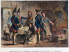 Hessians: Conscription. /Nthe Conscription Of Hessians For Service Alongside The British Forces During The American Revolutionary War. Color Engraving, 19Th Century. Poster Print by Granger Collection - Item # VARGRC0009447