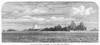 St. Paul'S Rocks, 1873. /Nst. Paul'S Rock'S In The Mid-Atlantic, As Viewed From The East By The Crew Of The British Survey Ship H.M.S. Challenger. Wood Engraving, English, 1873. Poster Print by Granger Collection - Item # VARGRC0097587