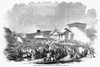 Connecticut: Train Wreck. /Nscene At The Depot Following A Railroad Accident At Norwalk, Connecticut. Wood Engraving, 1853. Poster Print by Granger Collection - Item # VARGRC0099218