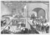 France: Wine Harvest, 1871. /N'The Vintage Of Medoc - Pressing Out The Grapes.' Wood Engraving, 1871. Poster Print by Granger Collection - Item # VARGRC0089004