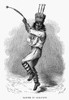 Peru: Native Indian Dancer. /Na Peruvian Indian From The Sarayacu Area Of The Andes Mountains Performing A Traditional Dance. Wood Engraving, Late 19Th Century. Poster Print by Granger Collection - Item # VARGRC0094831