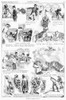 Railroading Cartoon, 1873. /N'The Humors Of Railroad Travel,' 1873. An American Cartoon By Thomas Worth On The Hassles Of Railroad Transportation. Poster Print by Granger Collection - Item # VARGRC0088505