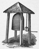 Japanese Bell. /Ntraditional Japanese Temple Bell. Line Engraving, 19Th Century. Poster Print by Granger Collection - Item # VARGRC0090831