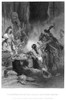 Pocahontas (1595?-1617). /Nnative American Princess. Pocahontas Saving The Life Of Captain John Smith, Late December 1607. Steel Engraving, American, C1870, After A Painting By Alonzo Chappel. Poster Print by Granger Collection - Item # VARGRC0079706