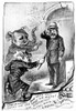 Roosevelt Cartoon, 1895. /N'The Law And Duty.' An 1895 Cartoon By Thomas Nast Commenting On Police Commissioner Roosevelt'S Enforcement Of The Sunday Closing Laws Against Strong Opposition. Poster Print by Granger Collection - Item # VARGRC0063741