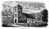 Virginia: Smithfield Church. /Nold Smithfield Church In Virginia. Wood Engraving, American, C1857. Poster Print by Granger Collection - Item # VARGRC0113619