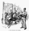 Fulton Fish Market, 1890. /Nscene At The Fulton Wholesale Fish Market In New York City. Drawing, 1890, By W.A. Rogers. Poster Print by Granger Collection - Item # VARGRC0053375
