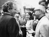 Norman Mailer (1923-2007). /Namerican Writer. Mailer (Right) Campaigning For Mayor Of New York City, Outside Macy'S Department Store In Herald Square. Photograph, 13 June 1969. Poster Print by Granger Collection - Item # VARGRC0115773