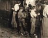 Hine: Oyster Shuckers, 1913. /Nyoung Boys Shucking Oysters At A Factory In Bluffton, South Carolina. Photograph By Lewis Hine, February 1913. Poster Print by Granger Collection - Item # VARGRC0107495