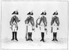 Hessian Soldiers. /Nhessian Mercenaries Of The American Revolution. Drawing, 18Th Century. Poster Print by Granger Collection - Item # VARGRC0113776