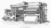 Printing: Quadruple Press. /Nthe Hoe Quadruple Press. Line Engraving, 19Th Century. Poster Print by Granger Collection - Item # VARGRC0097326