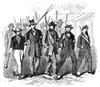 Civil War: Draft Riots. /Narmed Draft Rioters On Avenue A During The New York City Draft Riots Of July 13-16, 1863: Wood Engraving From A Contemporary German-Language American Newspaper. Poster Print by Granger Collection - Item # VARGRC0044069