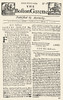 Boston Gazette, 1721. /Nan Early Issue Of 'The Boston Gazette,' 1721. Poster Print by Granger Collection - Item # VARGRC0012566