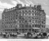 London: Hotel, 1880. /Nview Of The Grand Hotel At Charing Cross, London, England, On The Former Site Of Northumberland House. Wood Engraving, English, 1880. Poster Print by Granger Collection - Item # VARGRC0094177