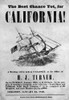 Broadside: Sailing, 1849. /Nbroadside Advertising Passage From Boston, Massachusetts To California, 1849. Poster Print by Granger Collection - Item # VARGRC0176324