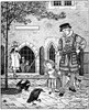 Tower Of London: Ravens. /N'Children At The Tower.' Illustration By Thomas Crane, 1880S. Poster Print by Granger Collection - Item # VARGRC0116371