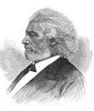 Frederick Douglass /N(C1817-1895). American Abolitionist. Wood Engraving, American, 1877. Poster Print by Granger Collection - Item # VARGRC0003610