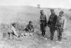 Wwi: Wounded Soldier. /Nfrench Moroccan Soldiers Caring For A Wounded German Soldier In France. Photograph, 1914. Poster Print by Granger Collection - Item # VARGRC0354138