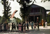 Fourth Of July, 1939. /Na 4Th Of July Celebration Near A Texaco Filling Station At St. Helena Island, South Carolina, 1939. Photograph By Marion Post Wolcott. Poster Print by Granger Collection - Item # VARGRC0118939