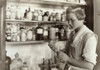 Chemistry Class, 1921. /Na High School Student In The Chemical Laboratory At The Greenbank Consolidated School, Pocahontas County, West Virginia. Photograph By Lewis Hine, October 1921. Poster Print by Granger Collection - Item # VARGRC0131525