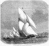 England: Yacht Race, 1869. /Nthe Finish Of The Royal Thames Yacht Club Match. Wood Engraving, English, 1869. Poster Print by Granger Collection - Item # VARGRC0266868