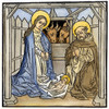 Nativity. /Nwoodcut, German, 1483. Poster Print by Granger Collection - Item # VARGRC0078726