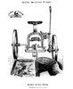 John Deere Plow, 1882. /Na Gilpin Sulky Plow Made By John Deere, 1882. Contemporary American Engraving. Poster Print by Granger Collection - Item # VARGRC0175555