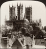 England: Lincoln Cathedral. /N'Lincoln Cathedral, One Of The Finest Churches In England.' Stereograph, C1902. Poster Print by Granger Collection - Item # VARGRC0322965