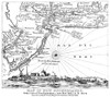 New York: Map, 1656. /Ndutch Map Of New Amsterdam, 1656, Copied In 1852. Poster Print by Granger Collection - Item # VARGRC0382912