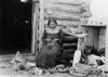 Basket Weaving, C1904. /Na Native American Woman Weaving A Basket. Photograph By C.D. Nichols, C1904. Poster Print by Granger Collection - Item # VARGRC0324335