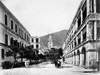 Hong Kong: Queen'S Road. /Nview Of Queen'S Road In Hong Kong, China, With The Clocktower In The Background. Photograph, C1875. Poster Print by Granger Collection - Item # VARGRC0116550