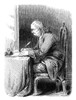Benjamin Franklin (1706-1790). /Namerican Printer, Publisher, Scientist, Inventor, Statesman And Diplomat. Wood Engraving, Mid-19Th Century. Poster Print by Granger Collection - Item # VARGRC0032535