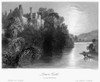 Ireland: Lismore Castle. /Nview Of Lismore Castle On The River Blackwater, County Waterford, Ireland. Steel Engraving, English, C1840, After William Henry Bartlett. Poster Print by Granger Collection - Item # VARGRC0095259