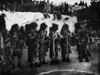 Hopi Snake Priests, 1906. /Nhopi Snake Priests Depositing Snakes In The Circle Of Meal During A Snake Dance Ceremony At A Pueblo In Arizona. Photographed By Edward S. Curtis, 1906. Poster Print by Granger Collection - Item # VARGRC0173091