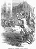 New York: Astor Place Riot. /Nwounded Persons Are Transferred To Hospitals In Carts During The Astor Place Riot In New York City On 10 May 1849. Contemporary Wood Engraving. Poster Print by Granger Collection - Item # VARGRC0080262