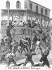 Civil War: Draft Riots. /Nthe Attack On Croton Cottage During The New York City Draft Riots Of July 13-16, 1863. Wood Engraving From A Contemporary American Newspaper. Poster Print by Granger Collection - Item # VARGRC0044066