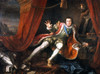 Garrick: Richard Iii. /Nenglish Actor David Garrick (1717-1779) As Shakespeare'S King Richard Iii Awakening From His Dream. Oil On Canvas, 1745, By William Hogarth. Poster Print by Granger Collection - Item # VARGRC0050961