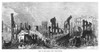 Boston: Fire, 1872. /Nview From Pear Street, Of The Destruction In Boston, Massachusetts, After The Great Fire Of 9-11 November 1872. Contemporary English Engraving. Poster Print by Granger Collection - Item # VARGRC0268406