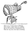 Book Of Nonsense, 1846. /Nlimerick And Drawing By Edward Lear From His 'Book Of Nonsense,' First Published In 1846. Poster Print by Granger Collection - Item # VARGRC0059618