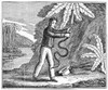 Rattlesnake. /Nline Engraving, 19Th Century. Poster Print by Granger Collection - Item # VARGRC0101900