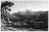 Scotland: Lochnagar. /Nview Of Lochnagar In Aberdeenshire, Scotland. Steel Engraving, English, 1832. Poster Print by Granger Collection - Item # VARGRC0094750