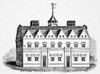 Harvard College, 1672-82. /Nharvard Hall Built In 1672-82 In Cambridge, Massachusetts. Line Engraving. Poster Print by Granger Collection - Item # VARGRC0055344