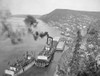 Alaska: Waterfront. /Naerial View Of Riverboats On The Yukon River, Cliffs And A Town In The Distance, Ruby, Alaska. Photograph, C1900-1923. Poster Print by Granger Collection - Item # VARGRC0119737