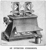 Stereoscope, 1896. /N'An Inverting Stereoscope.' Engraving, American, 1896. Poster Print by Granger Collection - Item # VARGRC0355310