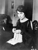 Grace Anna Coolidge /N(1879-1957). Wife Of President Calvin Coolidge, Knitting, 1924. Poster Print by Granger Collection - Item # VARGRC0128499