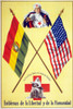 Red Cross Poster, C1917. /Nposter For The American Red Cross With Nurses Between The Flags Of America And Bolivia. Lithograph, C1917. Poster Print by Granger Collection - Item # VARGRC0162735