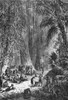 De Soto In Florida, 1539. /Nthe Bivouac In Florida Of Hernando De Soto'S 1539 Expedition. Wood Engraving, 19Th Century. Poster Print by Granger Collection - Item # VARGRC0038962