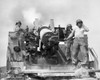 Korean War: Artillerymen. /Nu.S. Artillerymen Firing An Eight-Inch Self-Propelled Gun Against A Communist-Held Position At The Korean Front. Photograph, 1952. Poster Print by Granger Collection - Item # VARGRC0001535
